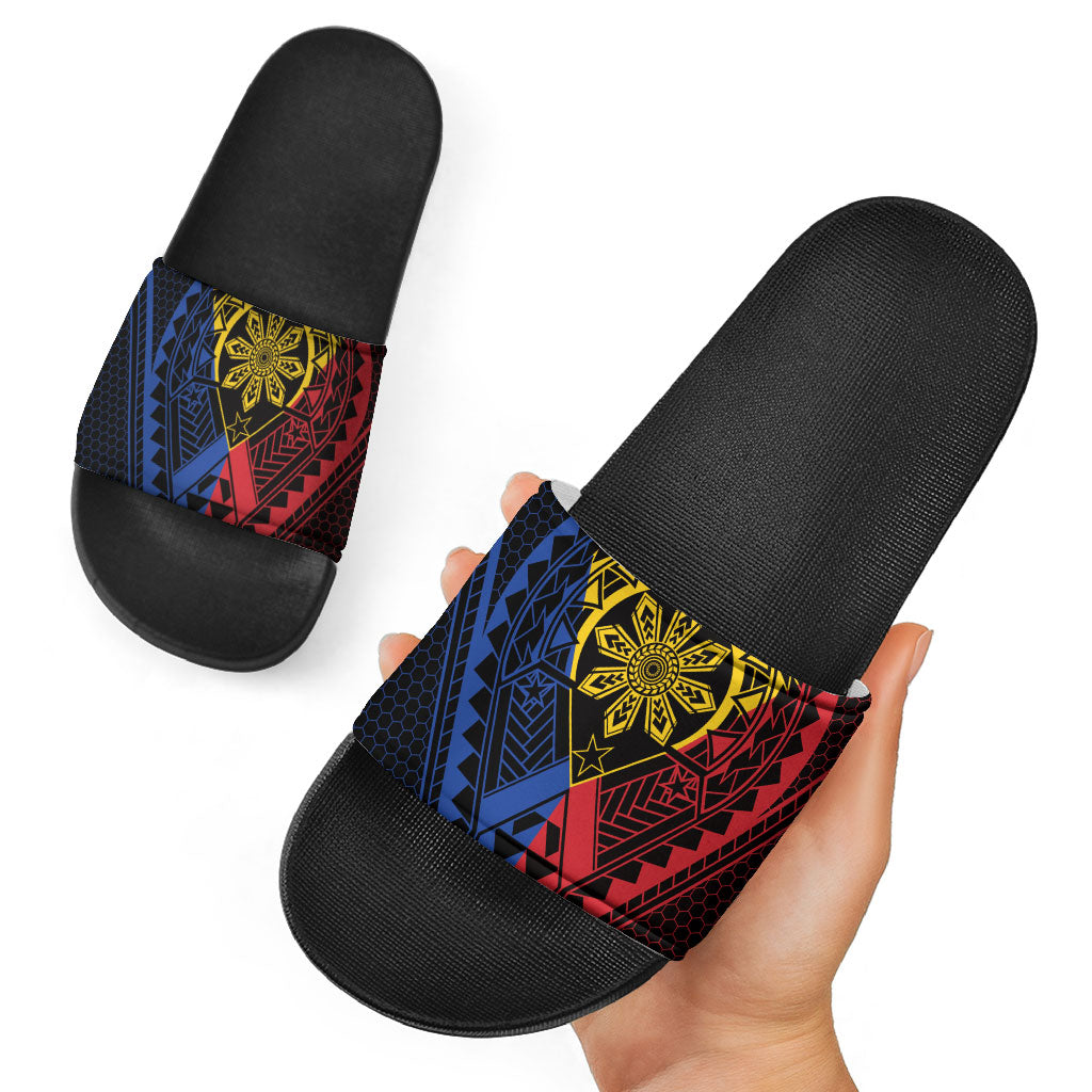 Philippines Batok Tribal Inspired Tattoo Slide Sandals