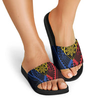 Philippines Batok Tribal Inspired Tattoo Slide Sandals