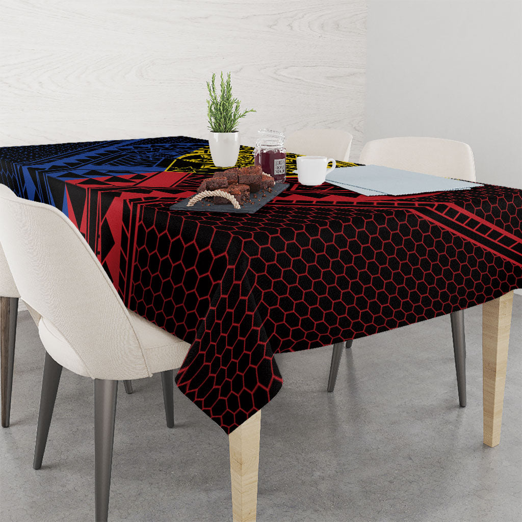 Philippines Batok Tribal Inspired Tattoo Tablecloth