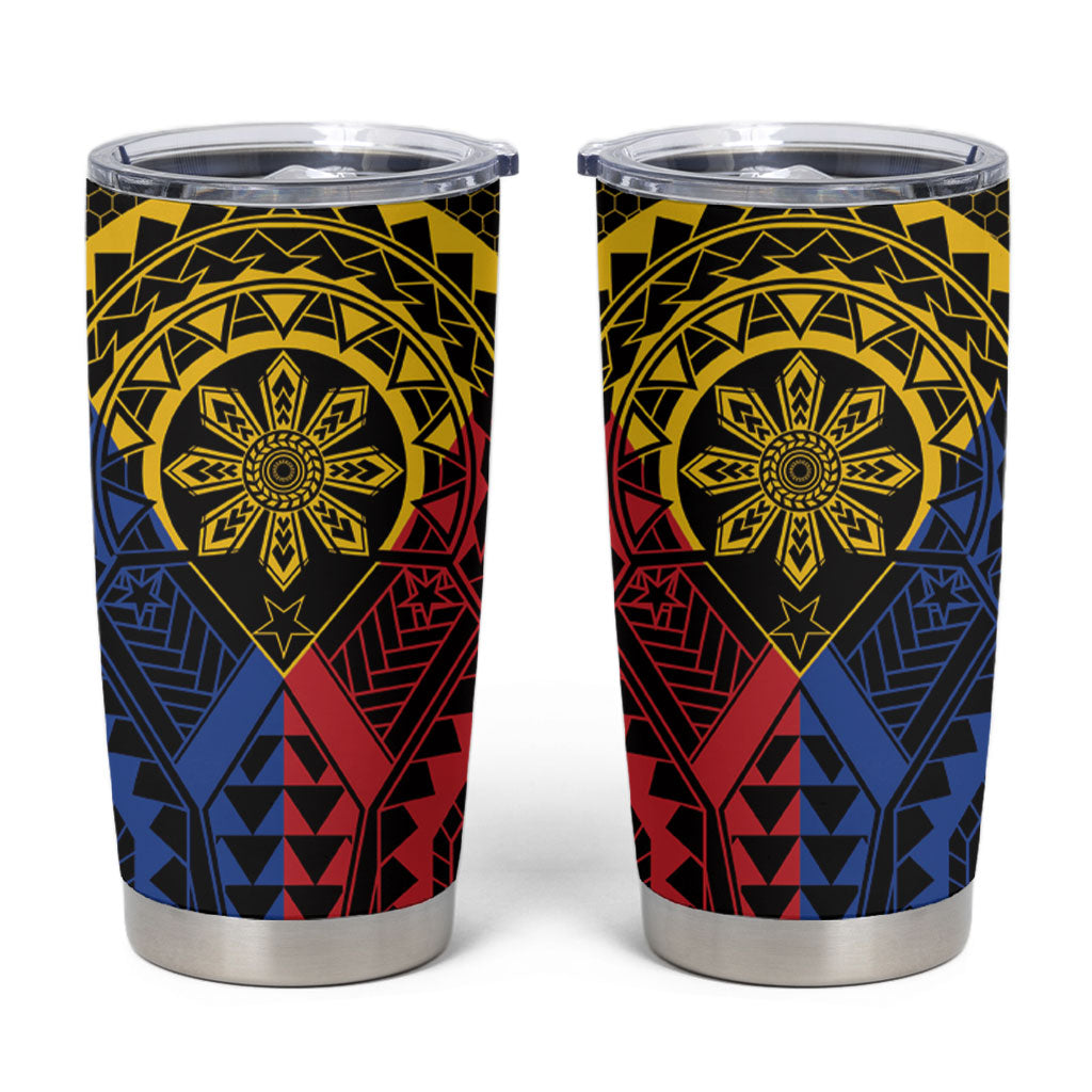 Philippines Batok Tribal Inspired Tattoo Tumbler Cup