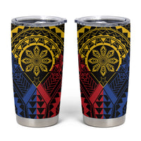 Philippines Batok Tribal Inspired Tattoo Tumbler Cup