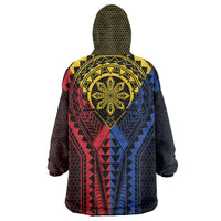 Philippines Batok Tribal Inspired Tattoo Wearable Blanket Hoodie