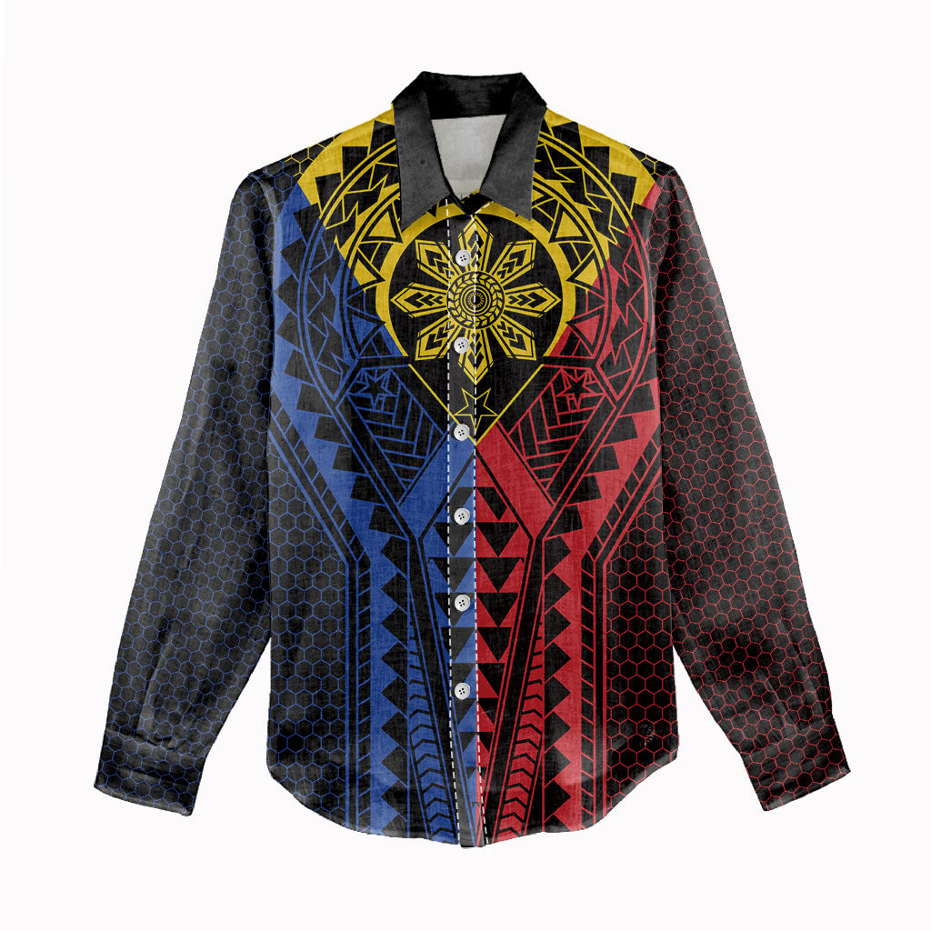 Philippines Batok Tribal Inspired Tattoo Women Casual Shirt