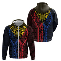 Philippines Batok Tribal Inspired Tattoo Zip Hoodie