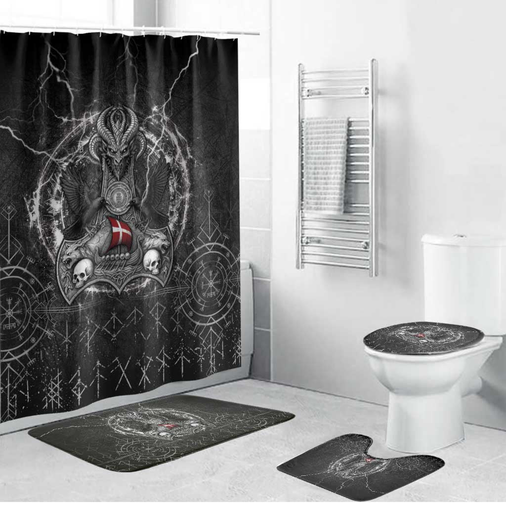 Denmark Viking Bathroom Set Odin's Raven Legacy - Wonder Print Shop