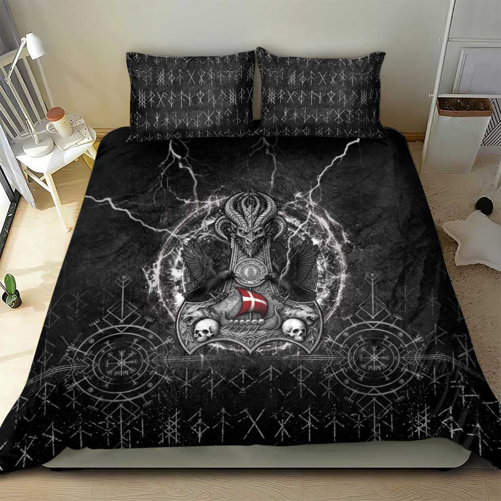 Denmark Viking Bedding Set Odin's Raven Legacy - Wonder Print Shop