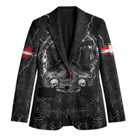 Personalized Denmark Viking Blazer Odin's Raven Legacy - Wonder Print Shop