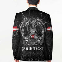 Personalized Denmark Viking Blazer Odin's Raven Legacy - Wonder Print Shop
