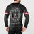 Personalized Denmark Viking Button Sweatshirt Odin's Raven Legacy - Wonder Print Shop