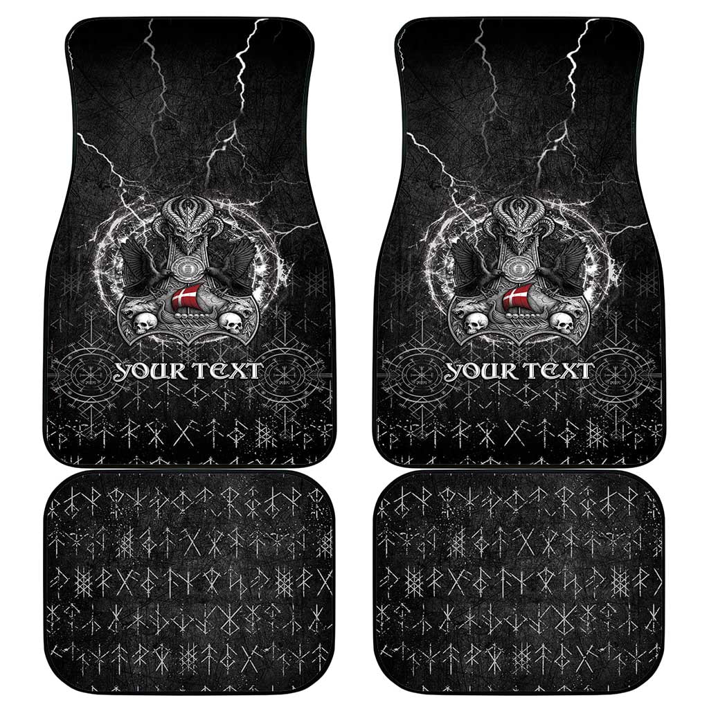 Denmark Viking Car Mats Odin's Raven Legacy - Wonder Print Shop