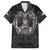 Personalized Denmark Viking Family Matching Summer Maxi Dress and Hawaiian Shirt Odin's Raven Legacy - Wonder Print Shop