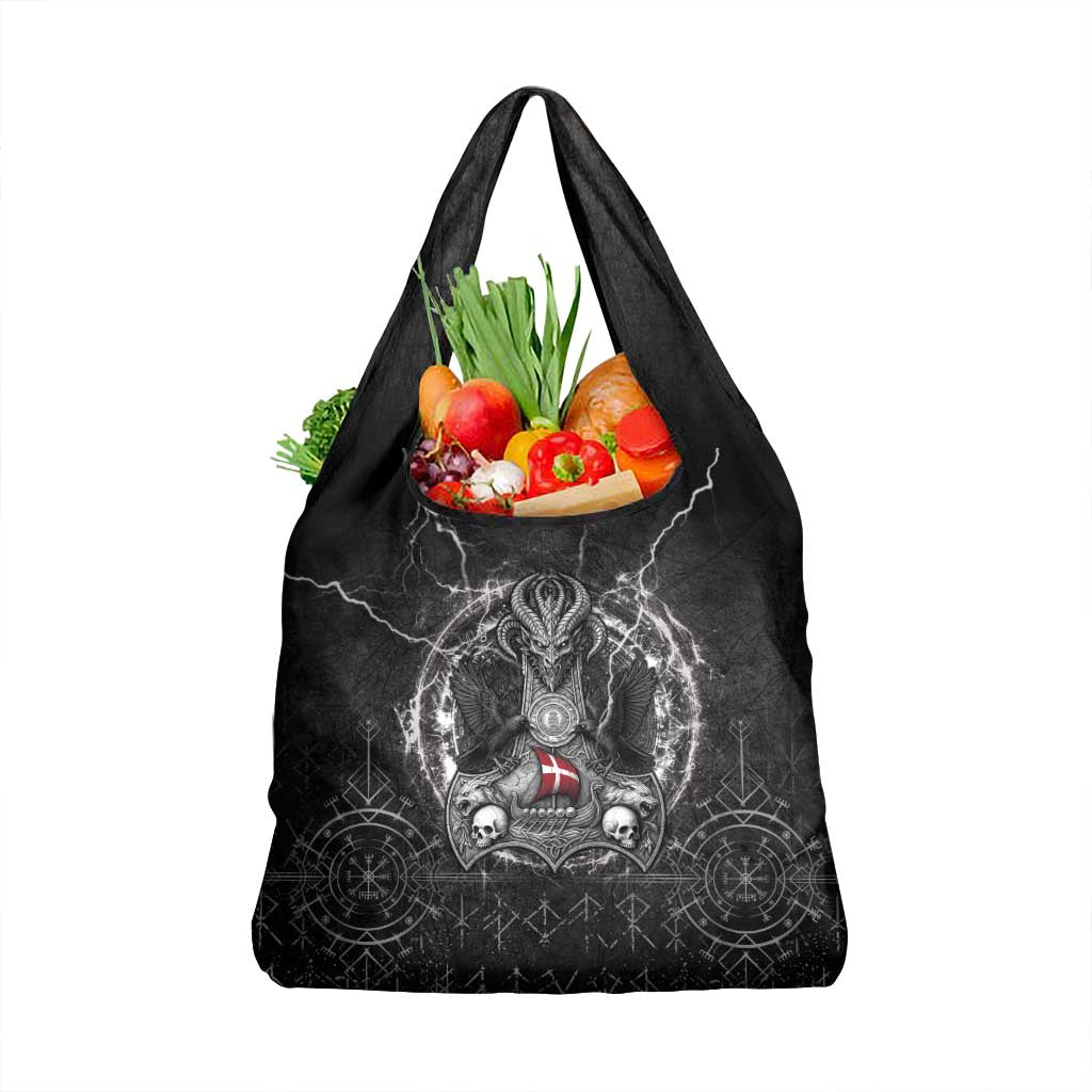 Denmark Viking Grocery Bag Odin's Raven Legacy - Wonder Print Shop