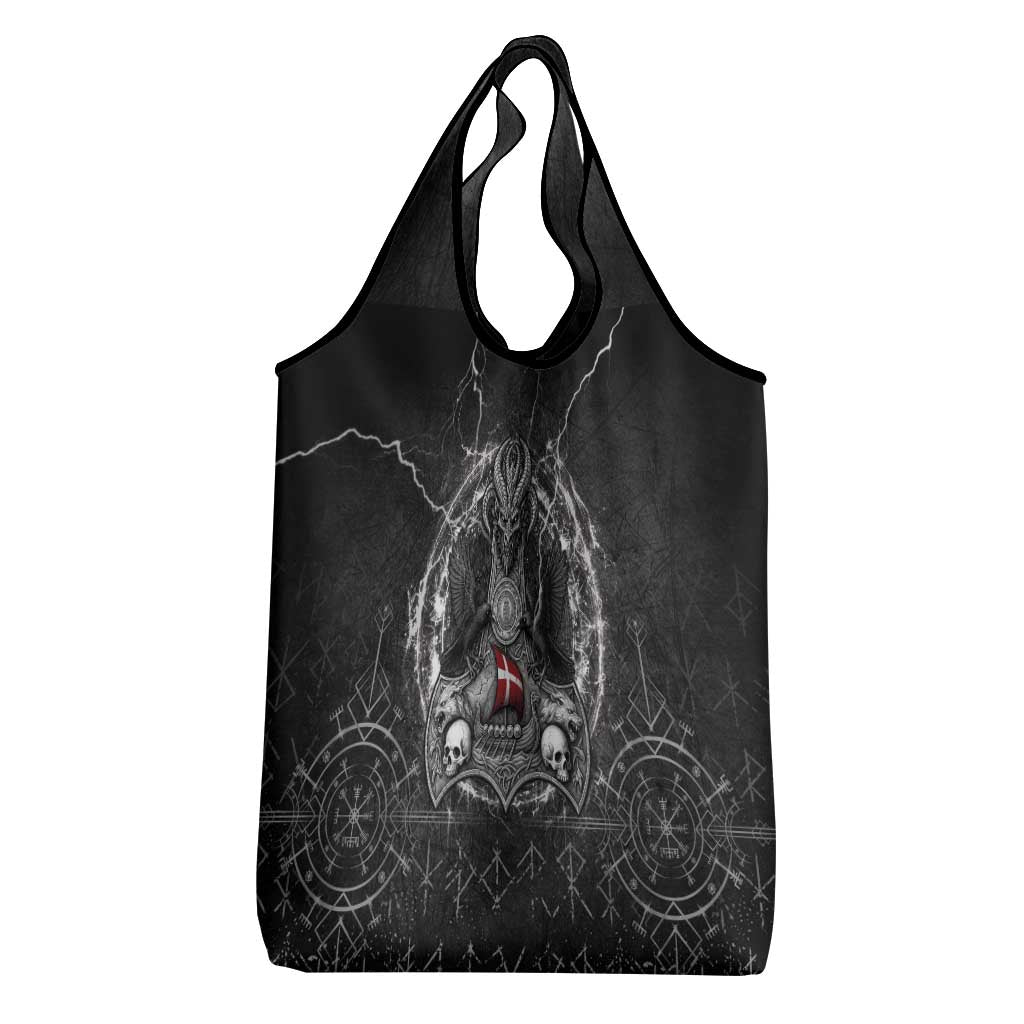 Denmark Viking Grocery Bag Odin's Raven Legacy - Wonder Print Shop