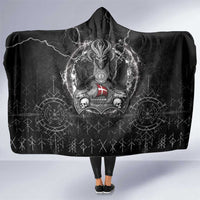 Denmark Viking Hooded Blanket Odin's Raven Legacy - Wonder Print Shop