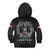 Personalized Denmark Viking Kid Hoodie Odin's Raven Legacy - Wonder Print Shop
