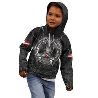 Personalized Denmark Viking Kid Hoodie Odin's Raven Legacy - Wonder Print Shop