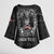 Personalized Denmark Viking Kimono Sleeve Blouse Odin's Raven Legacy - Wonder Print Shop