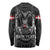 Personalized Denmark Viking Long Sleeve Shirt Odin's Raven Legacy - Wonder Print Shop