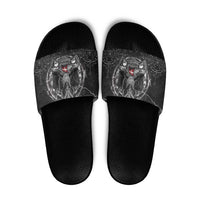 Denmark Viking Slide Sandals Odin's Raven Legacy - Wonder Print Shop