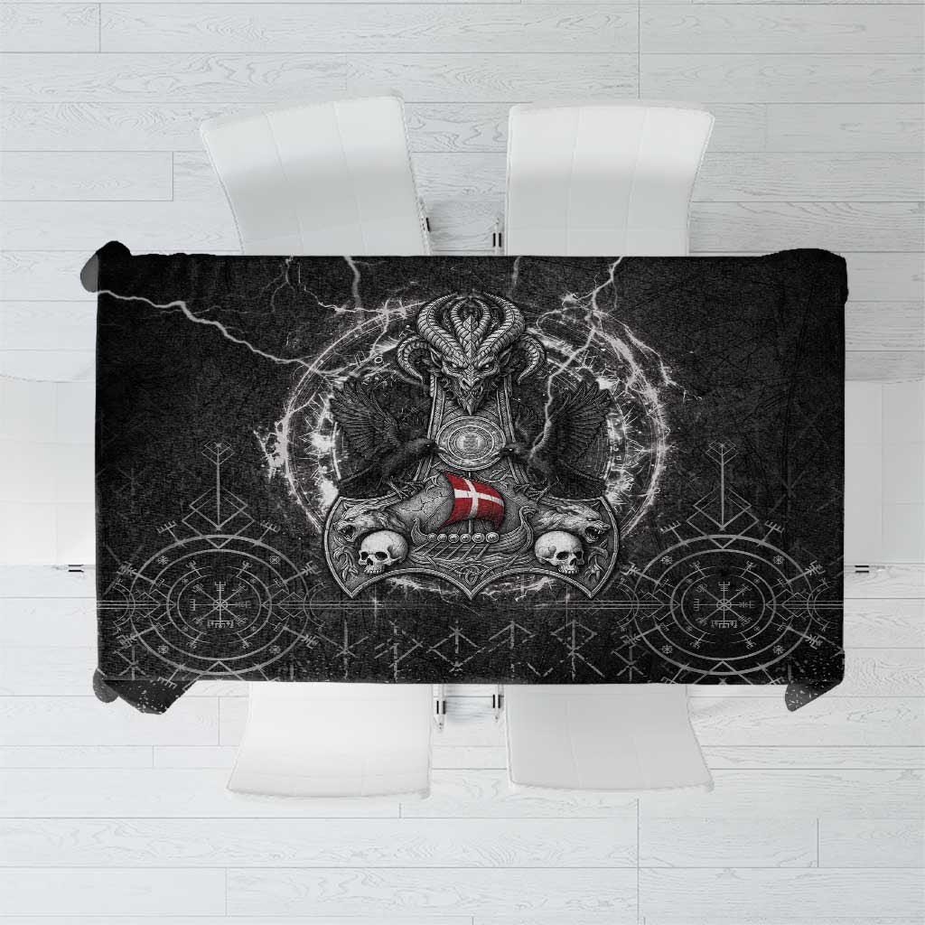 Denmark Viking Tablecloth Odin's Raven Legacy - Wonder Print Shop