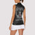 Personalized Denmark Viking Women Sleeveless Polo Shirt Odin's Raven Legacy - Wonder Print Shop