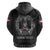 Personalized Denmark Viking Zip Hoodie Odin's Raven Legacy - Wonder Print Shop
