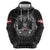 Personalized Denmark Viking Zip Hoodie Odin's Raven Legacy - Wonder Print Shop
