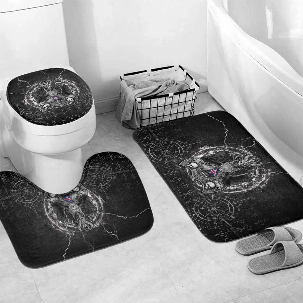 Iceland Viking Bathroom Set Odin's Raven Legacy - Wonder Print Shop