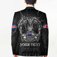 Personalized Iceland Viking Blazer Odin's Raven Legacy - Wonder Print Shop