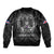 Personalized Iceland Viking Bomber Jacket Odin's Raven Legacy - Wonder Print Shop