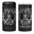 Personalized Iceland Viking 4 in 1 Can Cooler Tumbler Odin's Raven Legacy - Wonder Print Shop