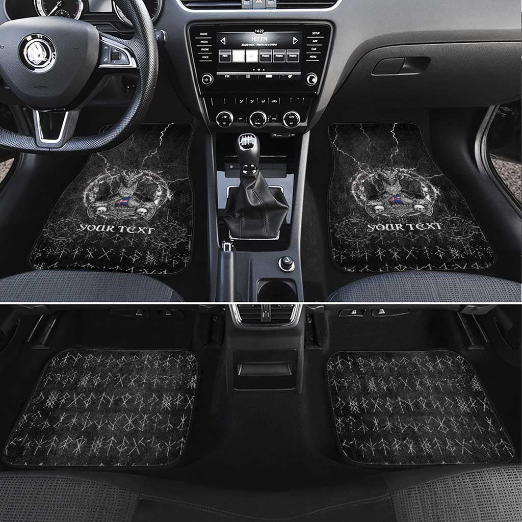 Iceland Viking Car Mats Odin's Raven Legacy - Wonder Print Shop