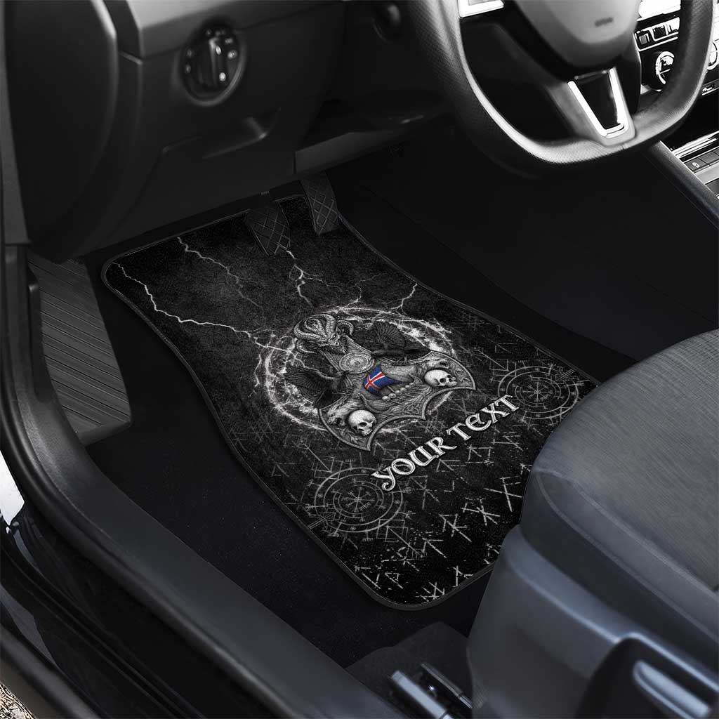Iceland Viking Car Mats Odin's Raven Legacy - Wonder Print Shop
