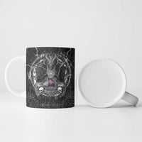 Personalized Iceland Viking Ceramic Mug Odin's Raven Legacy - Wonder Print Shop