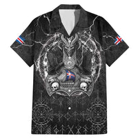 Personalized Iceland Viking Family Matching Mermaid Dress and Hawaiian Shirt Odin's Raven Legacy - Wonder Print Shop