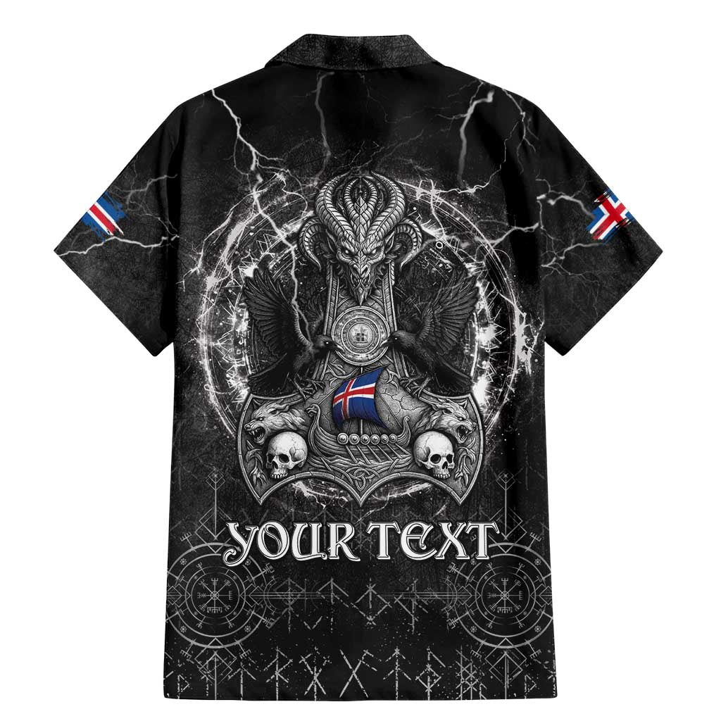 Personalized Iceland Viking Family Matching Mermaid Dress and Hawaiian Shirt Odin's Raven Legacy - Wonder Print Shop