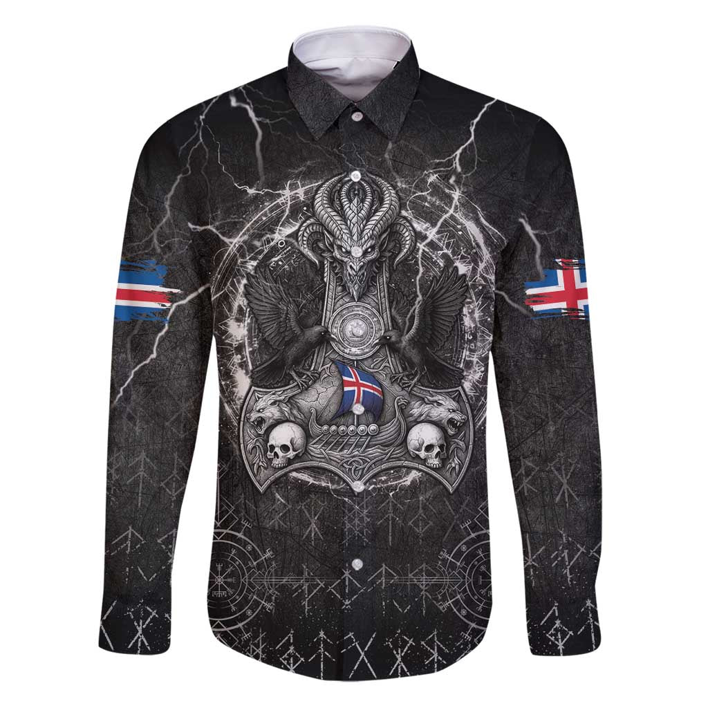 Personalized Iceland Viking Family Matching Puletasi and Hawaiian Shirt Odin's Raven Legacy - Wonder Print Shop