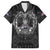 Personalized Iceland Viking Family Matching Short Sleeve Bodycon Dress and Hawaiian Shirt Odin's Raven Legacy - Wonder Print Shop