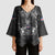Personalized Iceland Viking Kimono Sleeve Blouse Odin's Raven Legacy - Wonder Print Shop