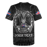 Personalized Iceland Viking Rugby Jersey Odin's Raven Legacy - Wonder Print Shop