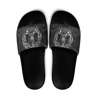 Iceland Viking Slide Sandals Odin's Raven Legacy - Wonder Print Shop