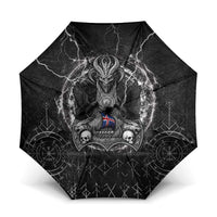 Iceland Viking Umbrella Odin's Raven Legacy - Wonder Print Shop