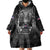 Personalized Iceland Viking Wearable Blanket Hoodie Odin's Raven Legacy - Wonder Print Shop