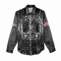 Personalized Iceland Viking Women Casual Shirt Odin's Raven Legacy - Wonder Print Shop