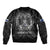 Personalized Finland Viking Bomber Jacket Odin's Raven Legacy - Wonder Print Shop