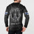 Personalized Finland Viking Button Sweatshirt Odin's Raven Legacy - Wonder Print Shop