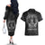 Personalized Finland Viking Couples Matching Off The Shoulder Long Sleeve Dress and Hawaiian Shirt Odin's Raven Legacy - Wonder Print Shop