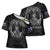 Personalized Finland Viking Cross Shoulder Shirt Odin's Raven Legacy - Wonder Print Shop