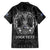 Personalized Finland Viking Family Matching Off Shoulder Short Dress and Hawaiian Shirt Odin's Raven Legacy - Wonder Print Shop