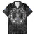 Personalized Finland Viking Family Matching Short Sleeve Bodycon Dress and Hawaiian Shirt Odin's Raven Legacy - Wonder Print Shop